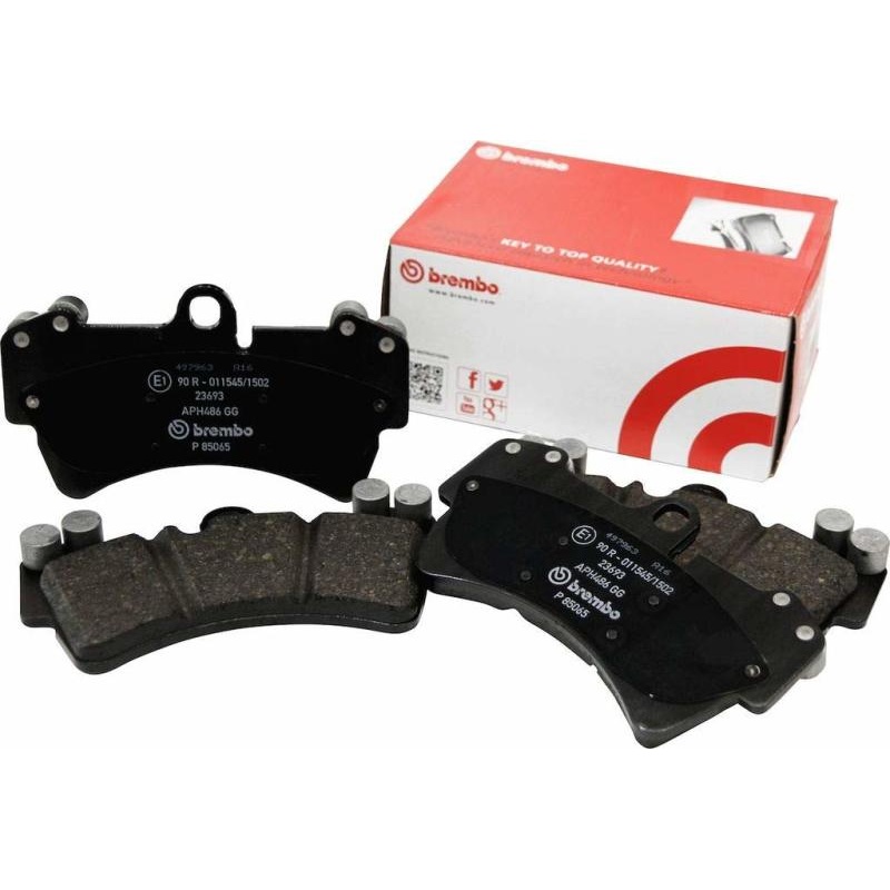 Brembo 14-23 Jaguar F-Type/12-15 XF/10-19 XJ Front Premium NAO Ceramic OE Equivalent Pad
