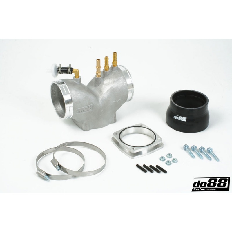 Porsche 997.1 Turbo Plenum, OEM throttle body