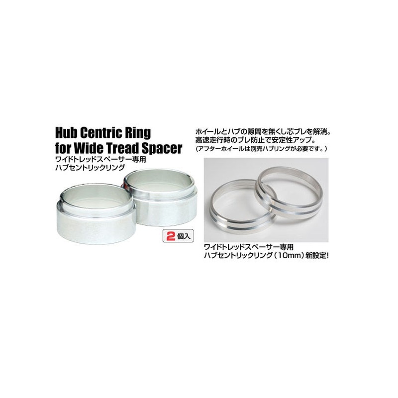 Project Kics Hub Centric Adapter Ring For Wide Tread Spacer 10-30MM