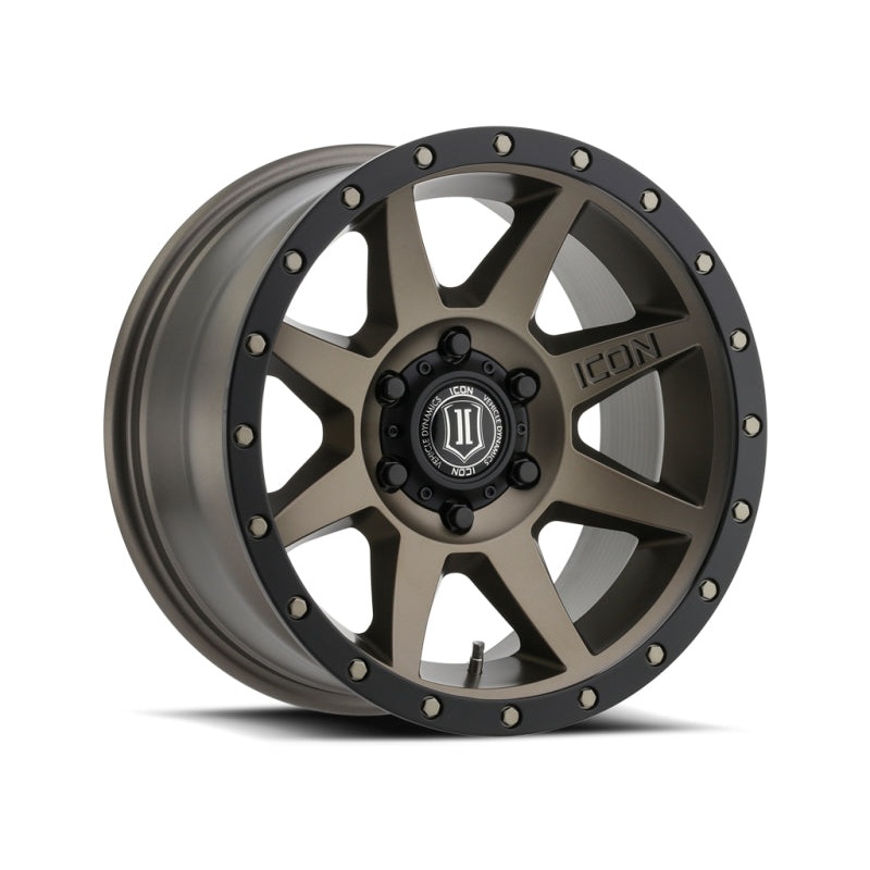 ICON Rebound 17×8.5 5×150 25mm Offset 5.75in BS 110.1mm Bore Bronze Wheel