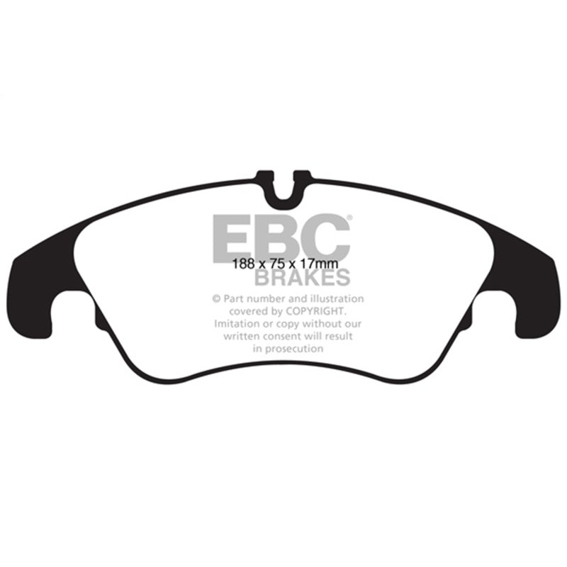 EBC 11 Audi A6 2.0 Turbo Ultimax2 Front Brake Pads