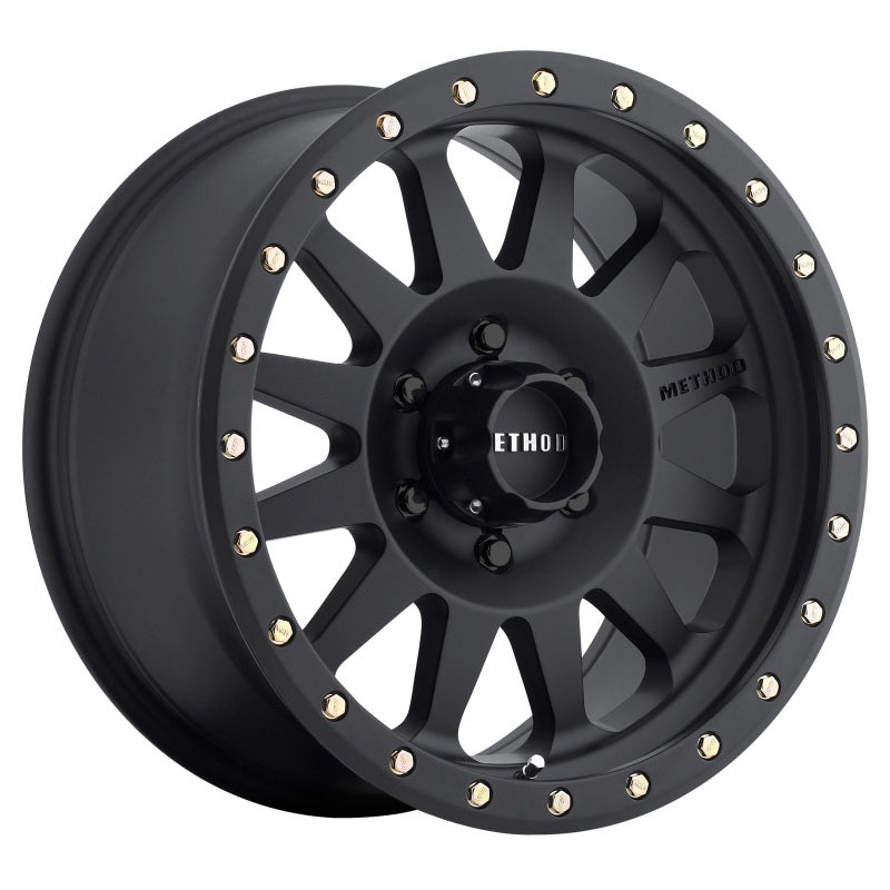 Method MR304 Double Standard 17×8.5 0mm Offset 6×5.5 108mm CB Matte Black Wheel