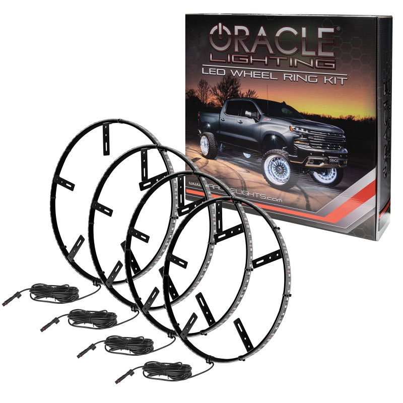 Oracle LED Illuminated Wheel Rings – White