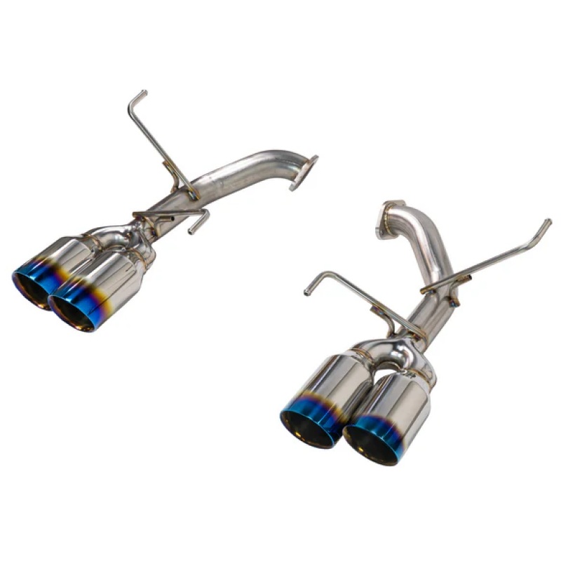 Remark 2022+ Subaru WRX (VB) 4in Axleback Exhaust w/ Burnt Stainless Double Wall Tip