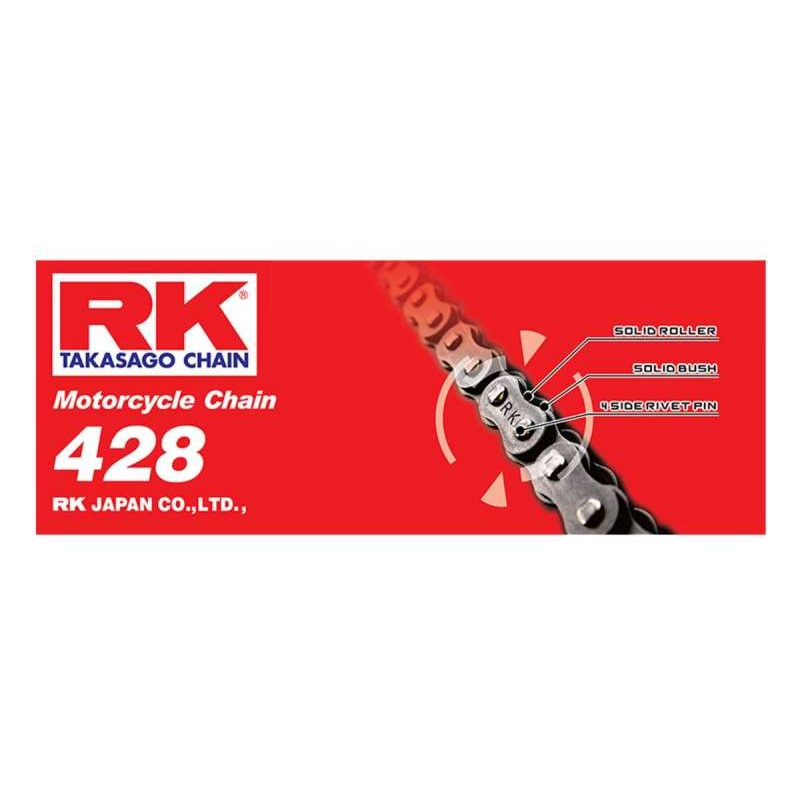 RK Chain RK-M 428-130L – Natural