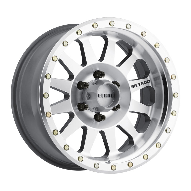Method MR304 Double Standard 16×8 0mm Offset 6×5.5 108mm CB Machined/Clear Coat Wheel