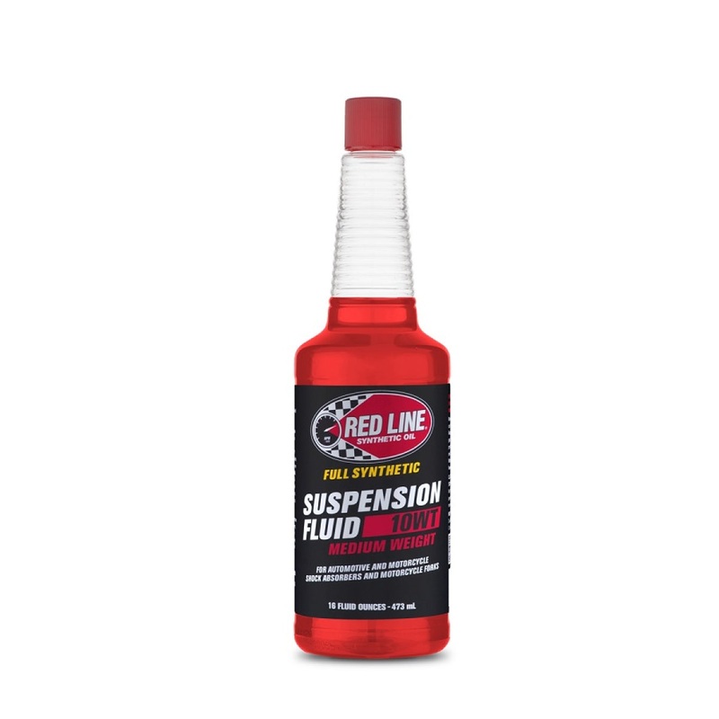 Red Line Medium 10WT Suspension Fluid – 16oz.