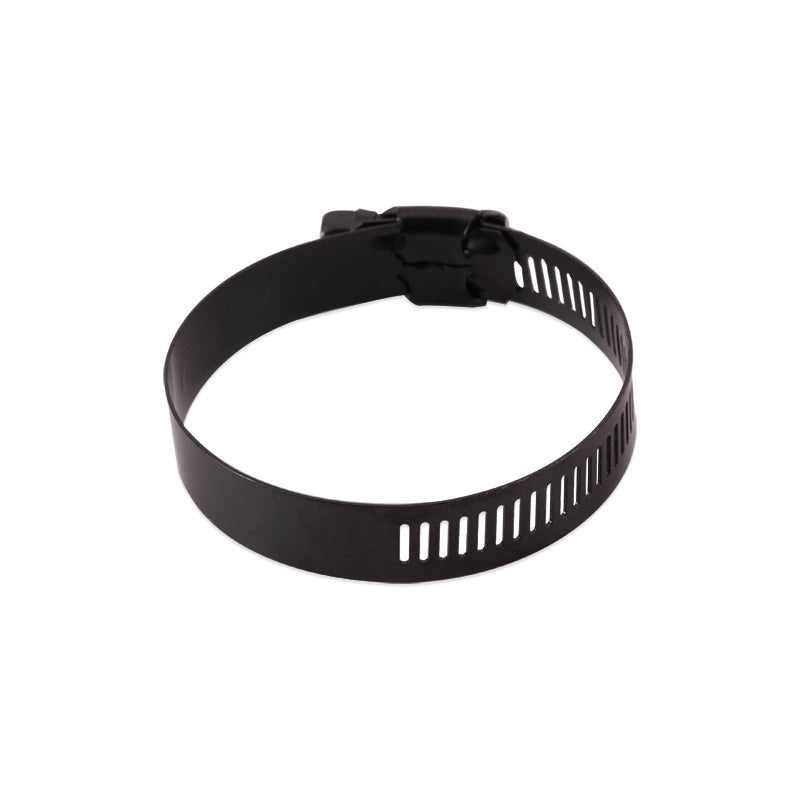 Mishimoto High-Torque Worm Gear Clamp 1.06in.-2.01in. (27mm-51mm) – Pack of 10 (Black)