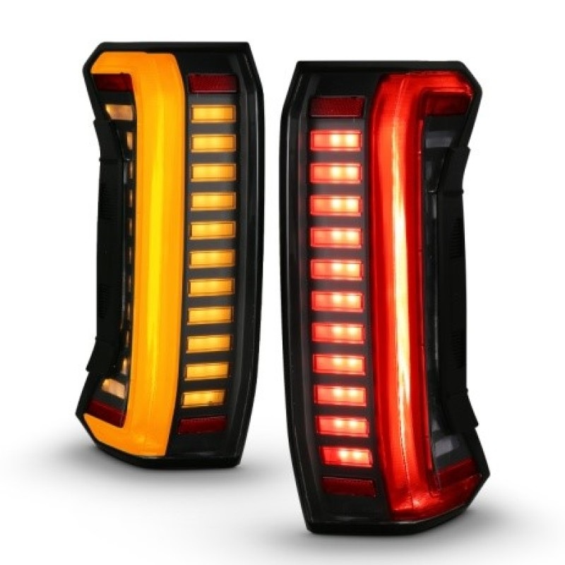 ANZO 22-24 Toyota Tundra (Does Not Fit LED Seq. Models) Z-Series Full LED Tail Lights – Pair