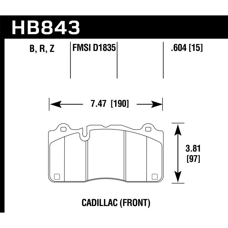 Hawk Performance Ceramic Brake Pads