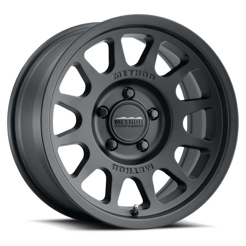 Method MR703 17×9 / -12mm Offset / 71.5mm Bore / 5×5 BP / 4.8in BS – Matte Black Wheel