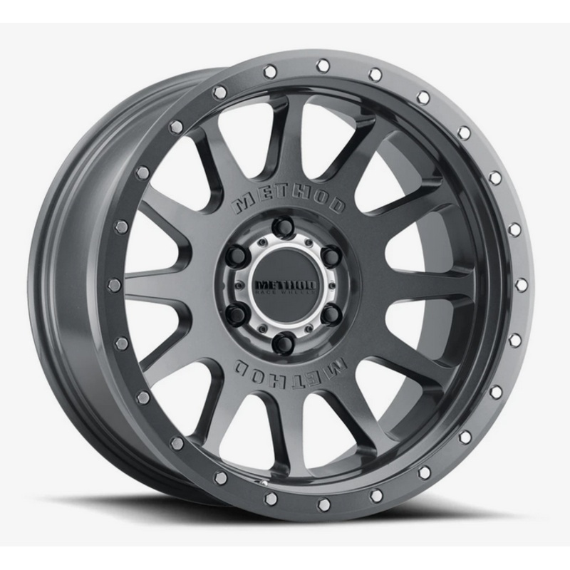 20×10 Method MR605 NV -24mm Offset 8×170 124.9mm CB Gloss Titanium Wheel
