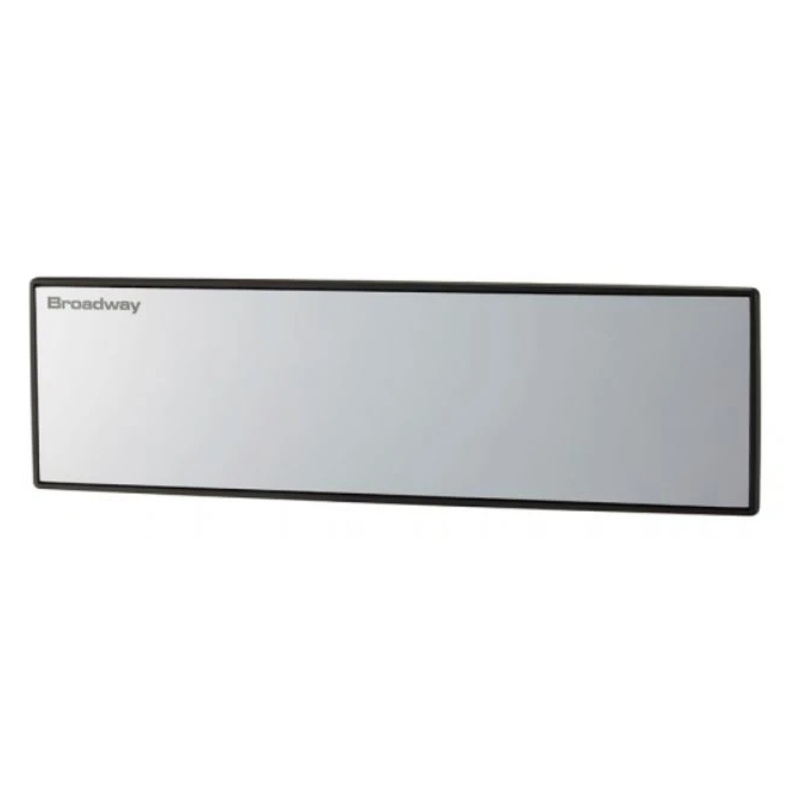 Broadway Mirrors Chrome Wide 270mm Flat