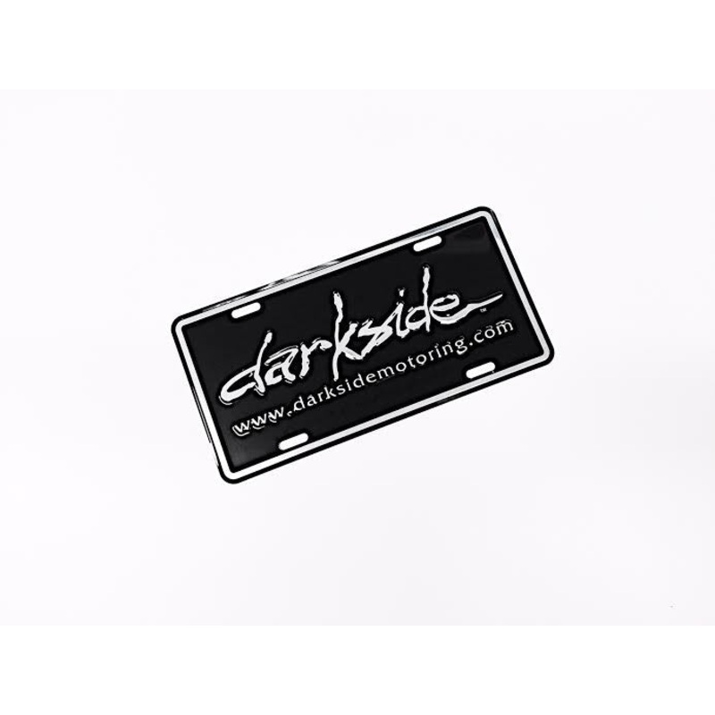 Darkside Motoring Metal License Plate Frame Insert