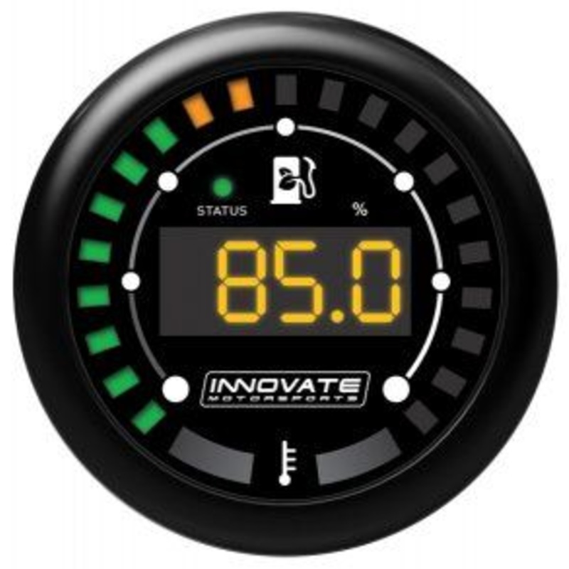 Innovate MTX-D Ethanol Content & Fuel Temp Complete Gauge Kit – Black Dial