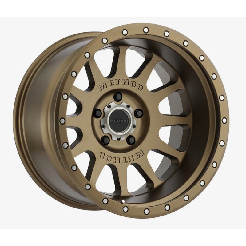 Method MR605 NV 20×10 -24mm Offset 6×5.5 106.25mm CB Method Bronze Wheel