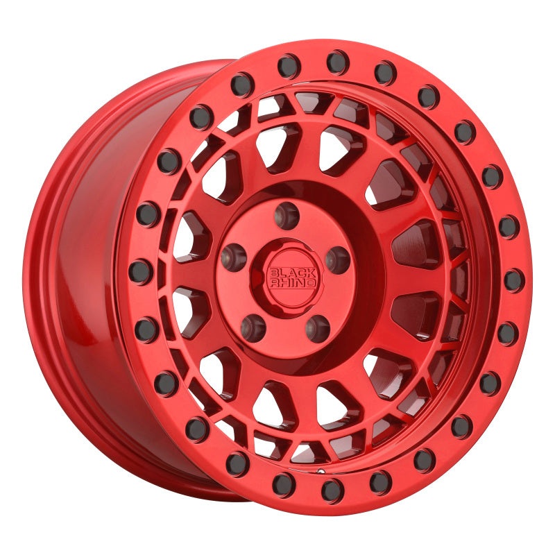 20×9.5 Black Rhino Primm Candy Red w/Black Bolts
