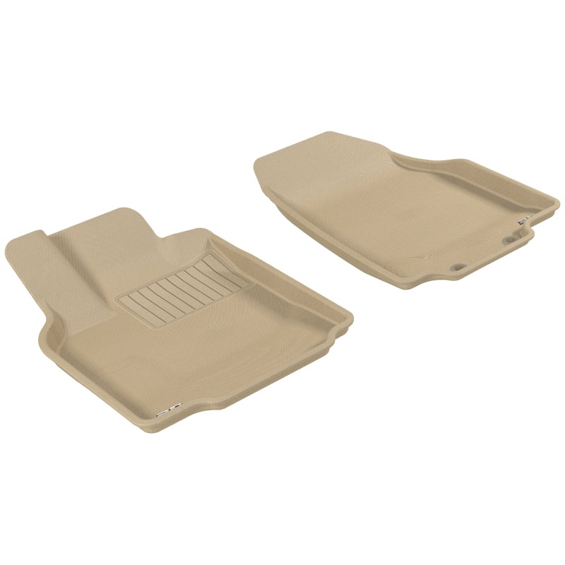 3D MAXpider 2007-2015 Mazda CX-9 Kagu 1st Row Floormat – Tan