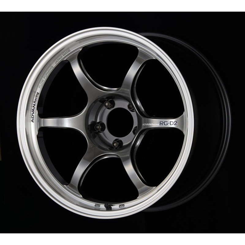 Advan RG-D2 18×10.5 +15 5-114.3 Machining & Racing Hyper Black Wheel