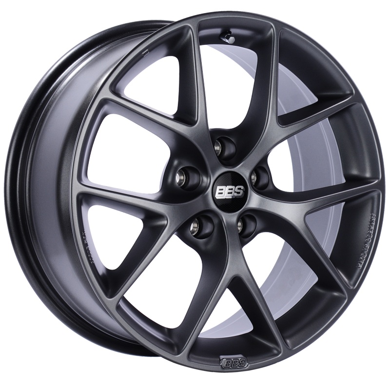 BBS SR 19×8.5 5×108 ET45 Satin Grey Wheel -70mm PFS/Clip Required