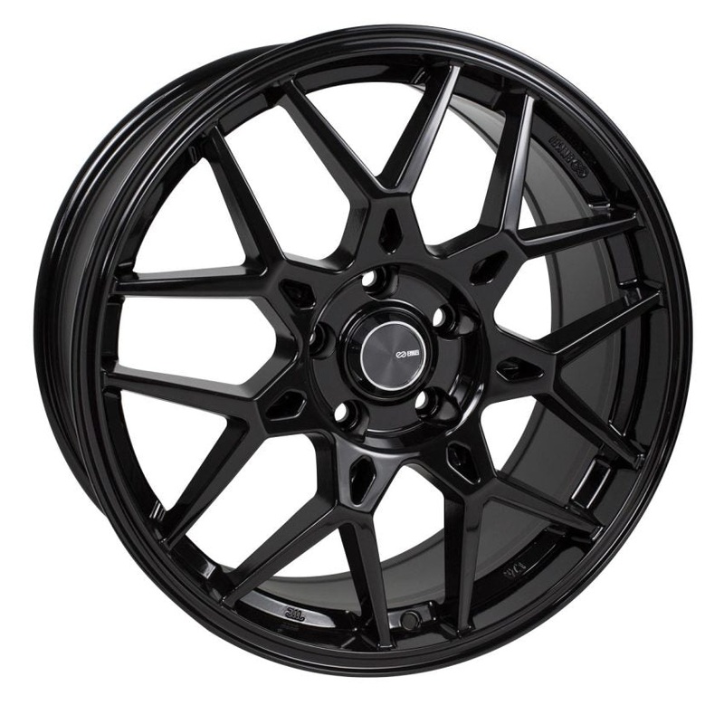 Enkei PDC 16×7 5×114.3 38mm Offset 72.6mm Bore Black Wheel