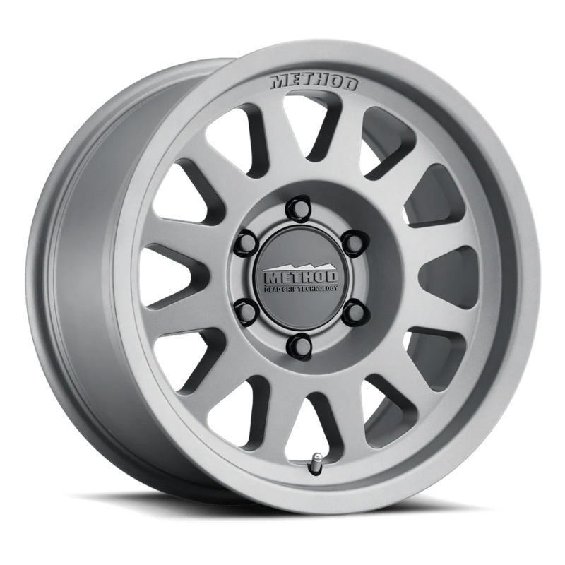17×8.5 Method MR704 Matte Titanium Wheel