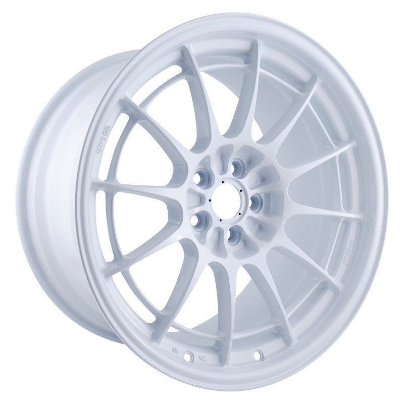 18×9.5 Enkei NT03+M Vanquish White