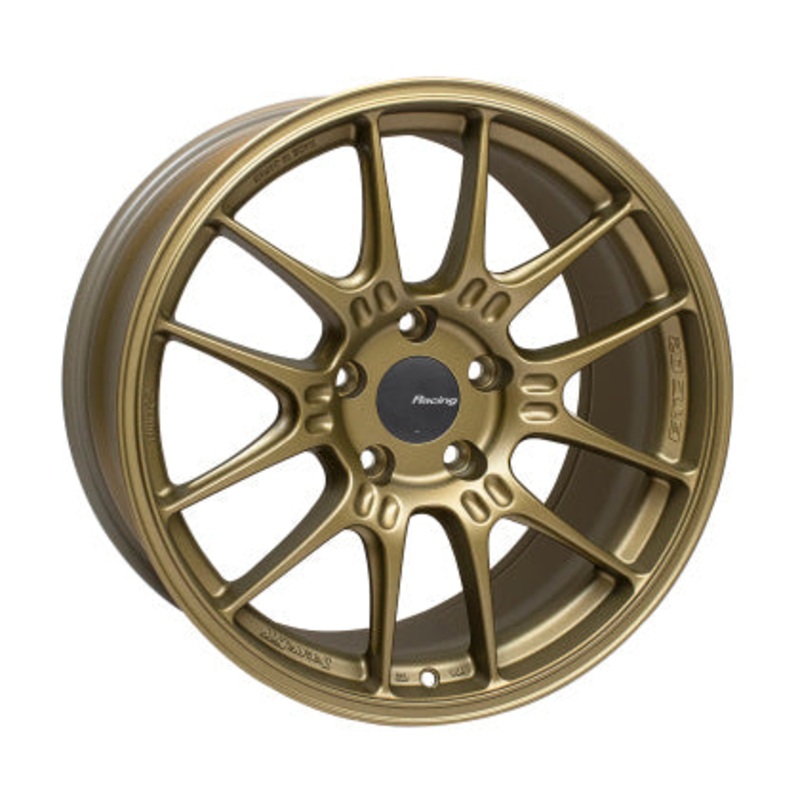 18×9.5 Enkei Racing GTC02 Honda Civic Type R FK8 Fitment Titanium Gold (5×120)
