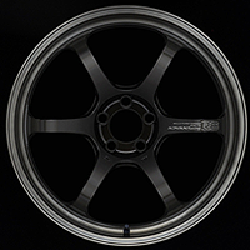 Advan R6 20×8.5 +38mm 5-114.3 Machining & Black Coating Graphite Wheel
