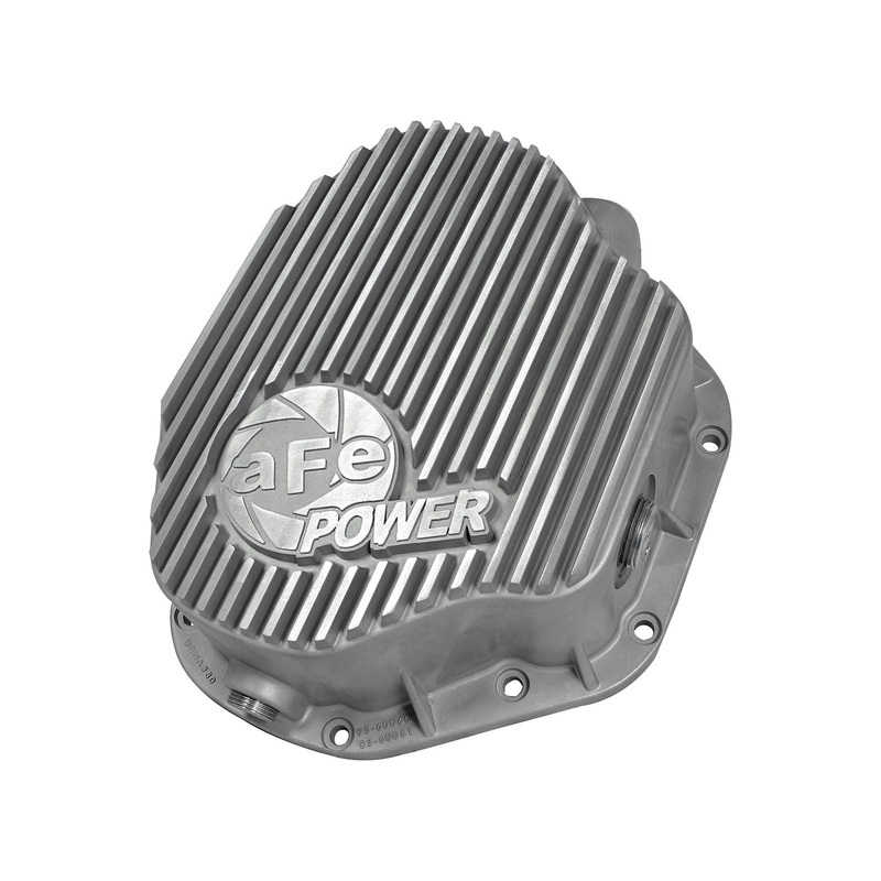 AFE Rear Differential Cover (Raw; Street Series) 1994-2002 Dodge Diesel Trucks L6-5.9L