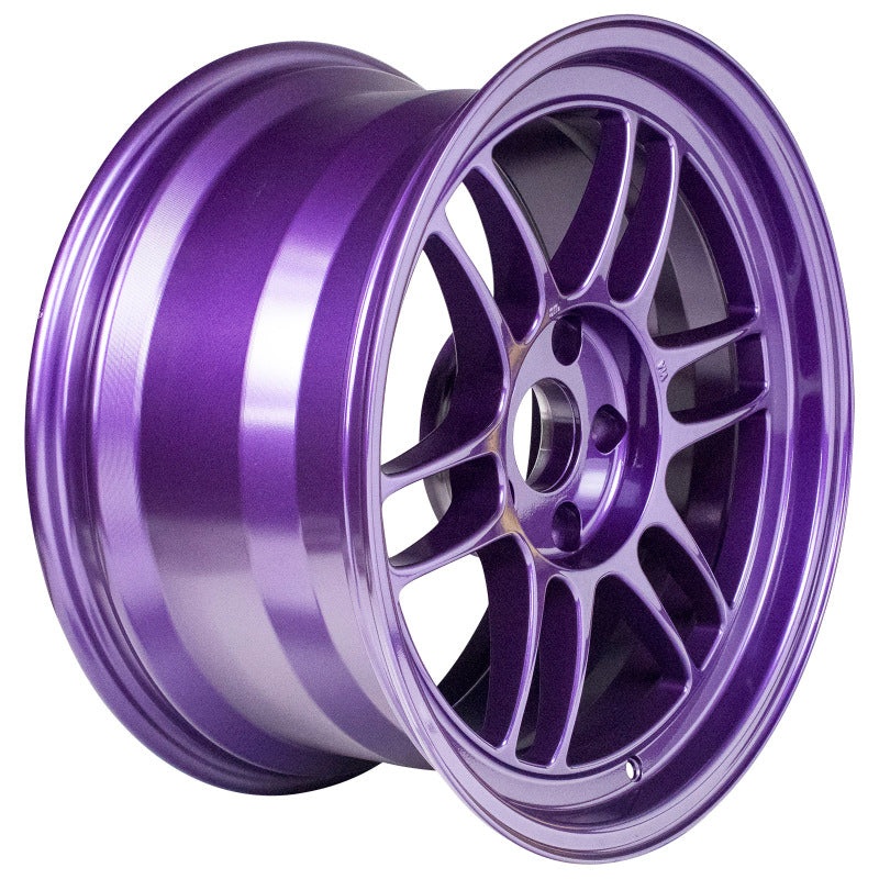 Enkei RPF1 17×9 5×114.3 22mm Offset 73mm Bore Purple Wheel