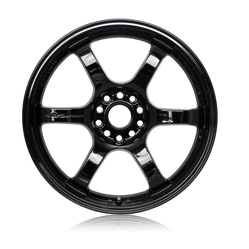 Gram Lights 57CR 18X10.5 +12 5X114.3 Gloss Black
