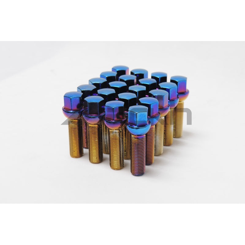 Wheel Mate Monster Lug 35 Short Lug Nut Set of 20 – Chrome 14×1.50