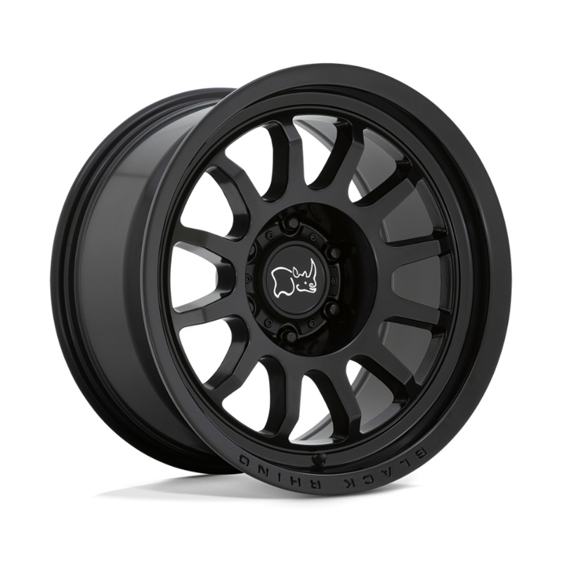 17×8.5 Black Rhino Rapid Matte Black