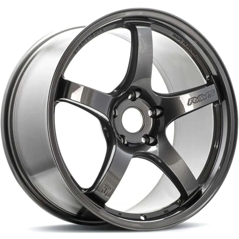 18×9.5 Gram Lights 57CR +38 5X114.3 HS Gunmetallic