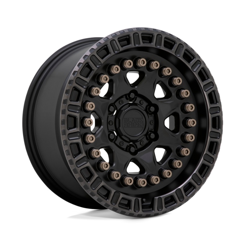 20×9.0 Black Rhino Carbine Matte Black w/ Mach Tint Ring
