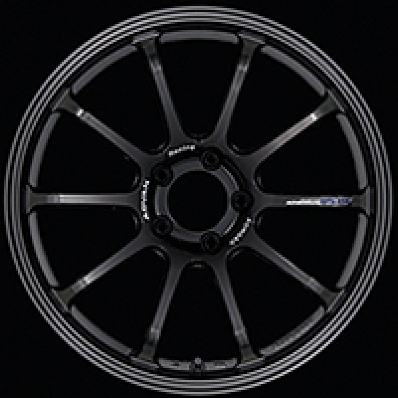 Advan RS-DF Progressive 18×10.5 +24 5-114.3 Racing Titanium Black Wheel