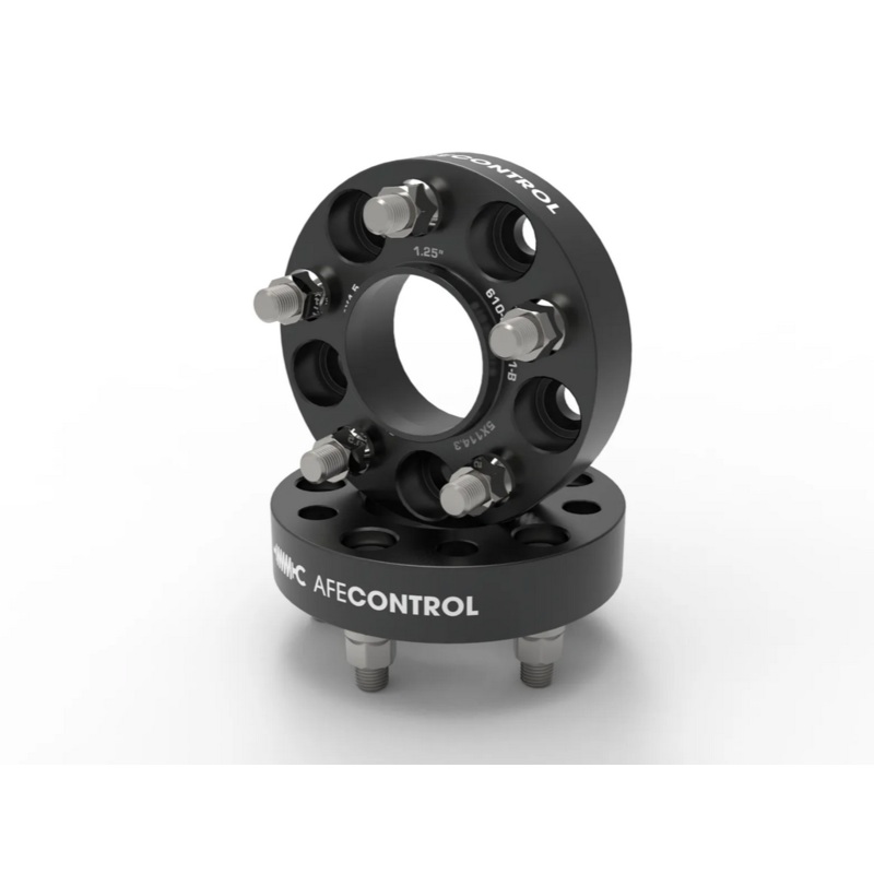 aFe CONTROL Billet Aluminum Wheel Spacers 2020-2024 Ford Explorer / 2015-2024 Ford Mustang