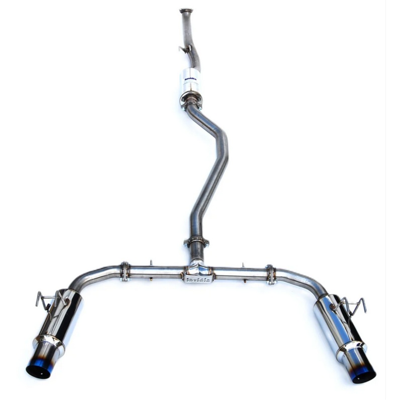 Invidia N1 Cat-Back Exhaust 2022+ Honda Civic Si 1.5T / Integra Base (Burnt TI Tip)