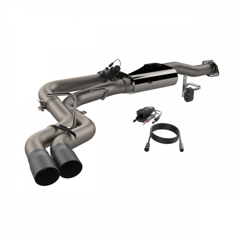 Quick Time Performance 2015-2020 Ford F-150 Screamer Cat Back Black Tips