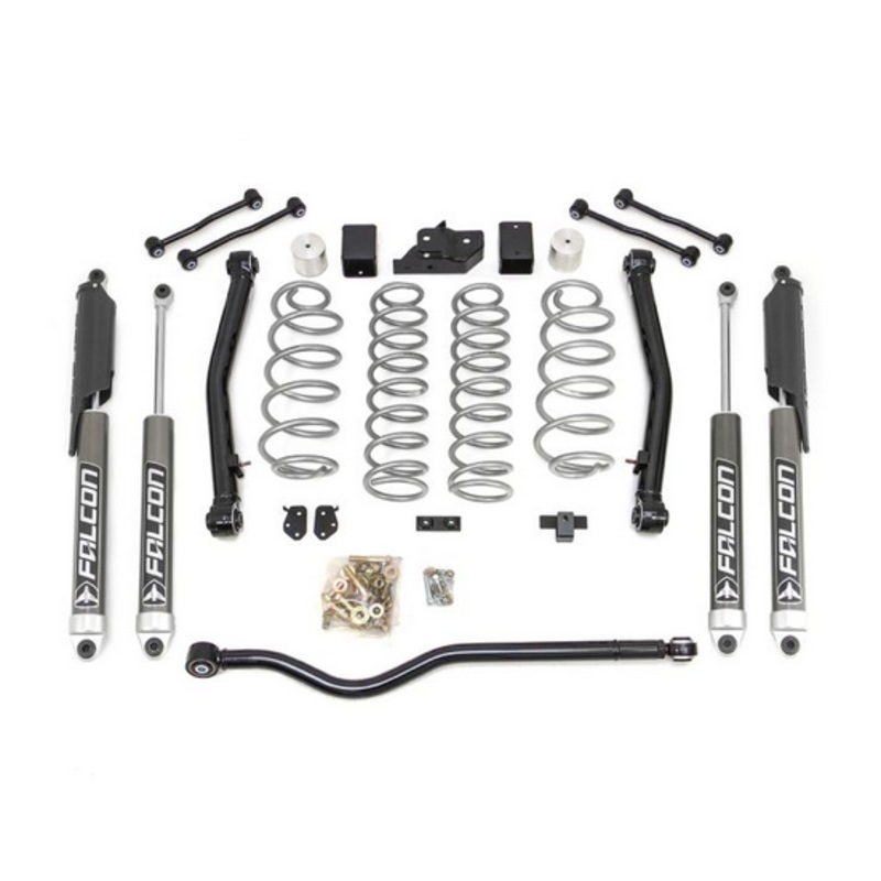 ReadyLift Terrain Flex 2-Arm Kit With Falcon 2.1 Monotube Shocks 2018-2025 Jeep JL Wrangler (3.5″ Front 3.5″ Rear)