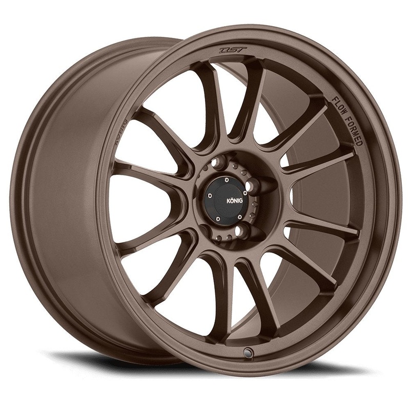 Konig 18″ Hypergram 5X114.3 Wheel – Race Bronze