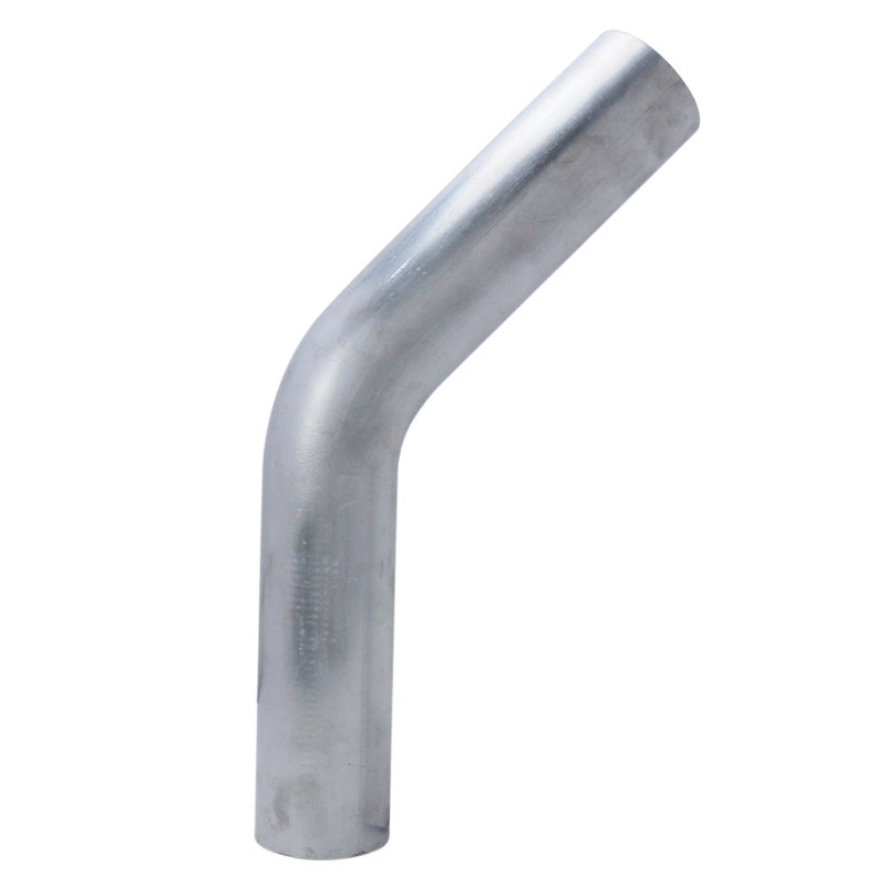 HPS 3-1/4″ OD 45 Degree Bend 6061 Aluminum Pipe | Universal (AT45-325-CLR-35)