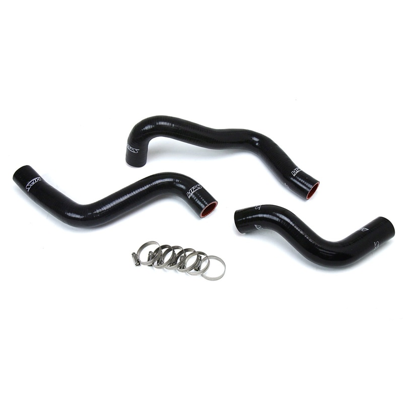 HPS Silicone Radiator Coolant Hose Kit | 2004 – 2011 Mazda RX-8 (57-1634-BLK)