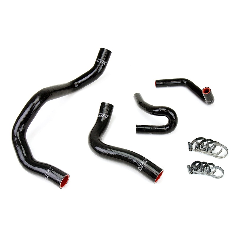 HPS Silicone Radiator + Heater Coolant Hose Kit | 1999 – 2005 Mazda Miata (57-1413-BLK)