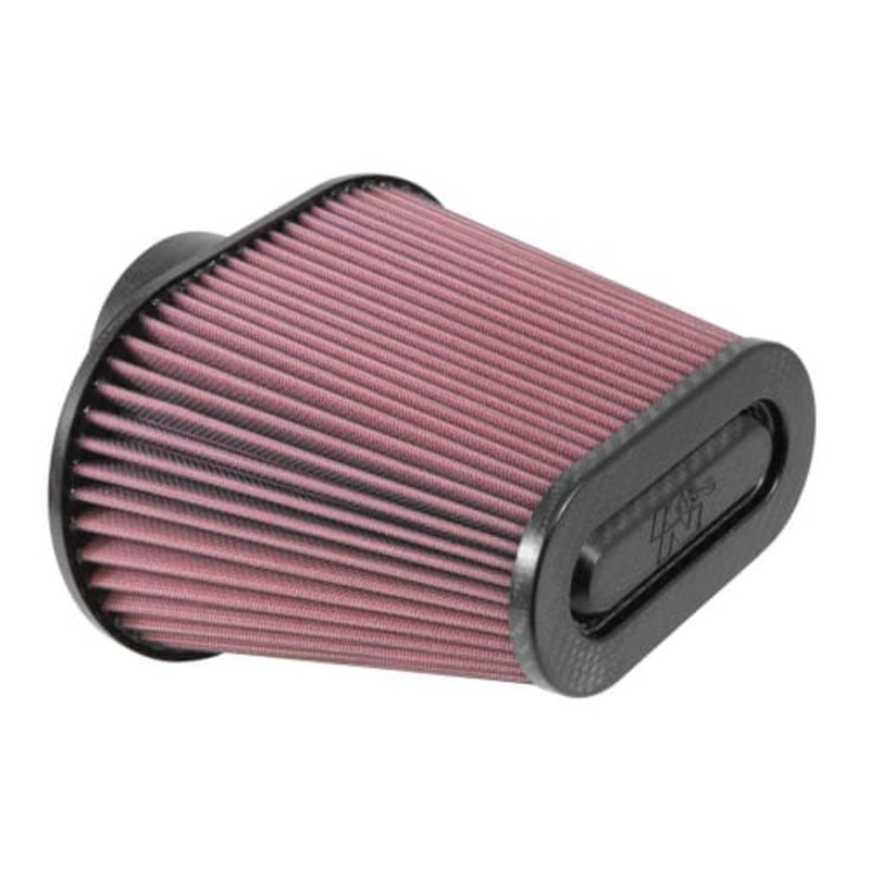 K&N 3 11/16in Flange x 8 3/5″ x 5 1/2in Base x 6 3/8″ x 3 3/16in Top x 7in Height Universal Air Filter (RP-5285)