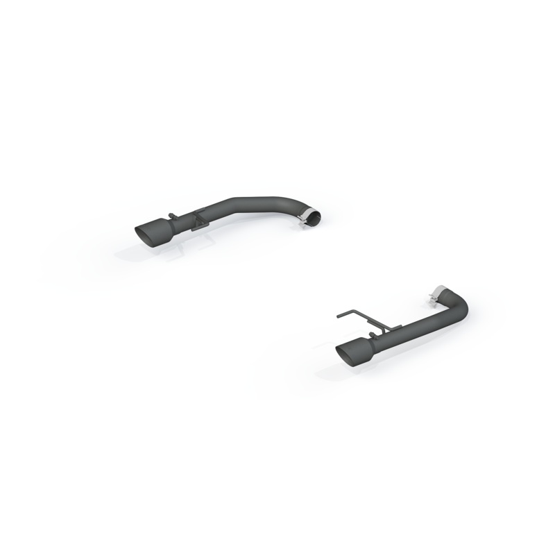 MBRP 2.5-In Race Dual Exit Axle-Back Exhaust w/ Black Tips | 2015 – 2017 Ford Mustang GT (S7276BLK)