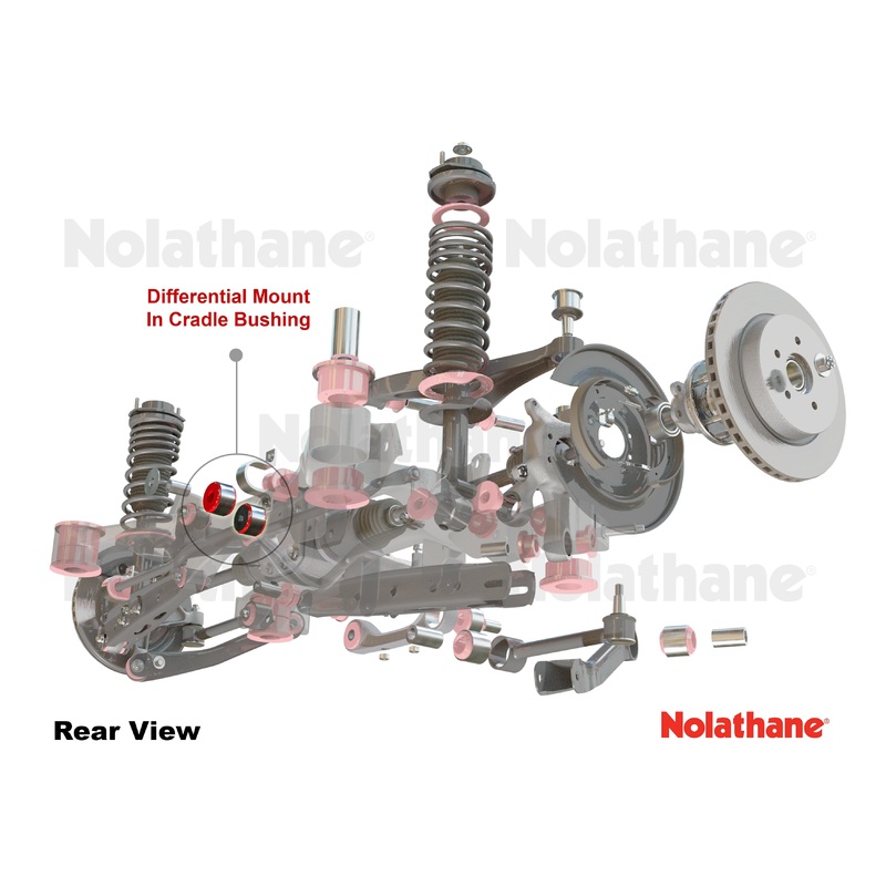 Nolathane Rear Diff Mount – Rear Bushing Kit | 1990 Mazda Miata (REV199.0040)
