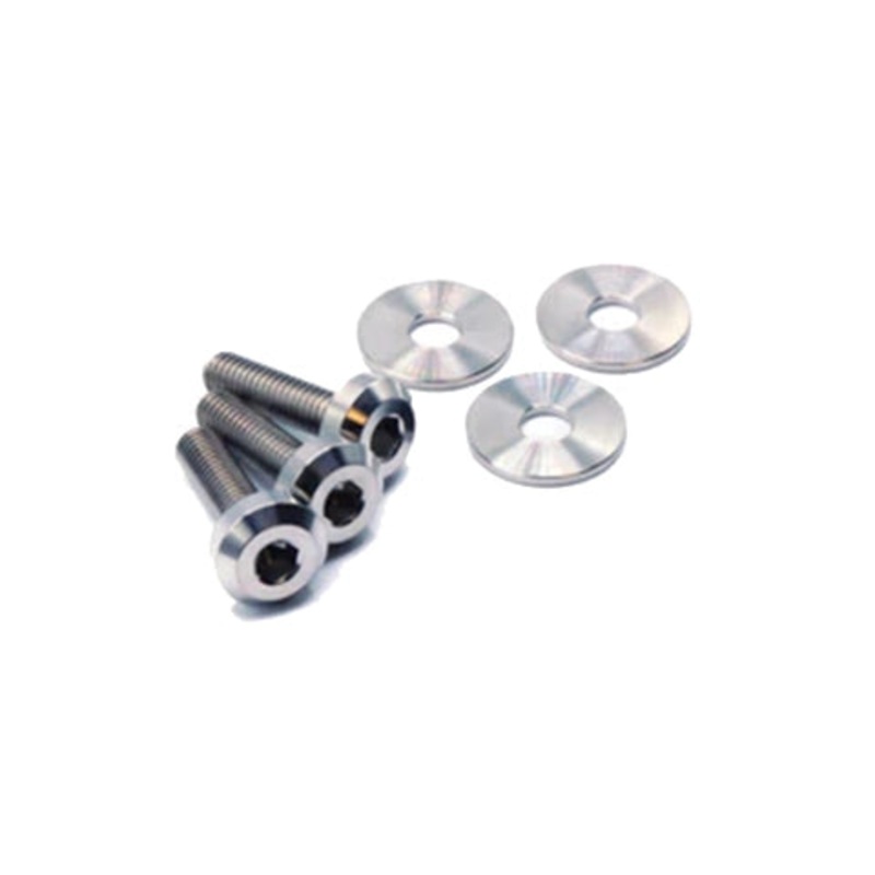 Dress Up Bolts Titanium Hardware Power Steering Reservoir Kit | 1990-1999 Nissan 300ZX (NIS-065-Ti)