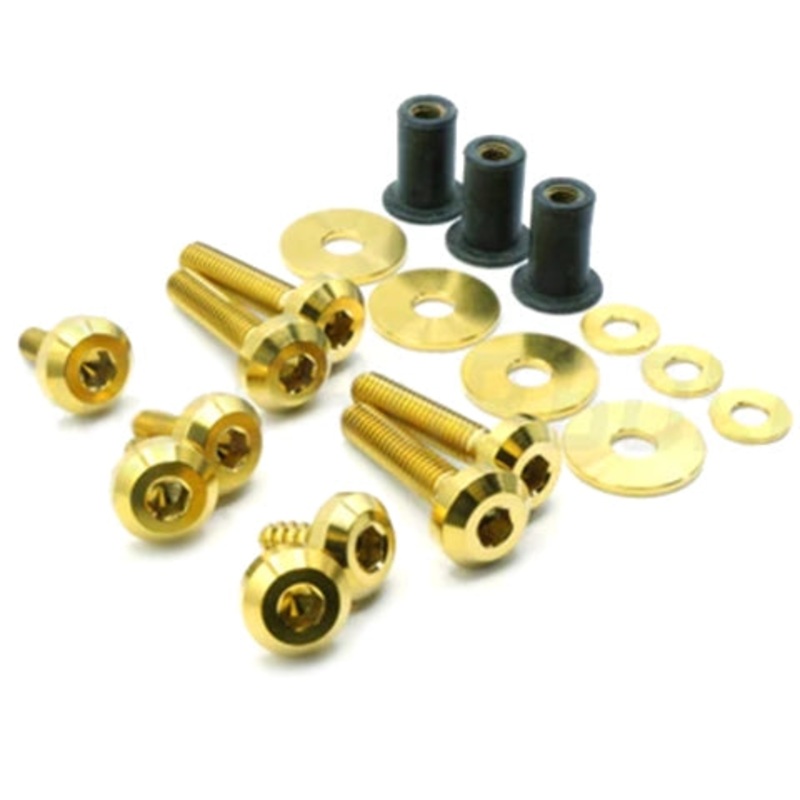 Dress Up Bolts Titanium Hardware Trunk Kit | 2000-2009 Honda S2000 (HON-045-Ti)